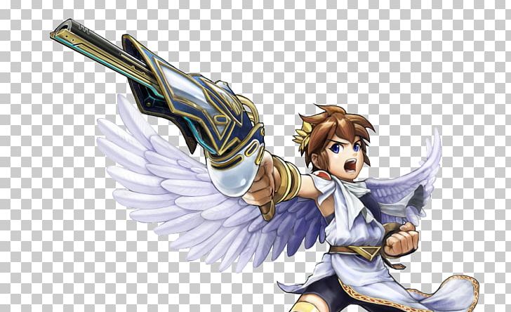 Kid Icarus: Uprising Super Smash Bros. Brawl Super Smash Bros. For Nintendo 3DS And Wii U Kid Icarus: Of Myths And Monsters PNG, Clipart, Angel, Anime, Computer Wallpaper, Duck Hunt, Fictional Character Free PNG Download