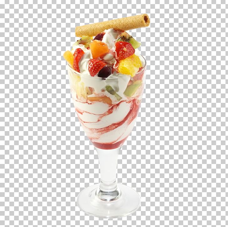 Sundae Ice Cream Fruit Salad Milkshake Frozen Yogurt PNG, Clipart, Cholado, Cranachan, Cream, Dairy Product, Dessert Free PNG Download