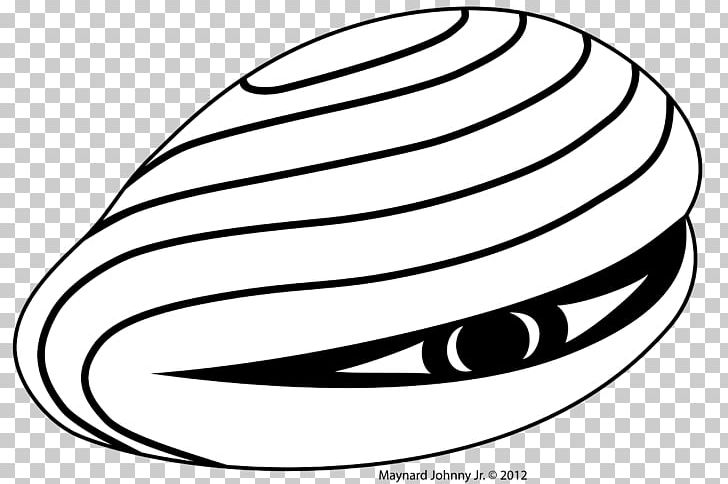 Clam Art PNG, Clipart, Art, Artwork, Black And White, Circle, Clam Free PNG Download