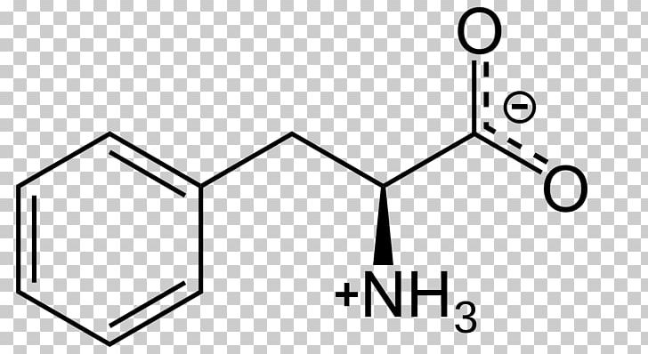 Levodopa Tyrosine Phenylalanine Phenylketonuria Amino Acid PNG, Clipart, Amino Acid, Angle, Area, Black, Black And White Free PNG Download