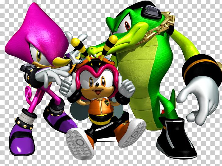 Sonic Heroes Knuckles' Chaotix Espio The Chameleon The Crocodile Doctor Eggman PNG, Clipart, Charmy, Doctor Eggman, Espio The Chameleon, Fictional Character, Figurine Free PNG Download
