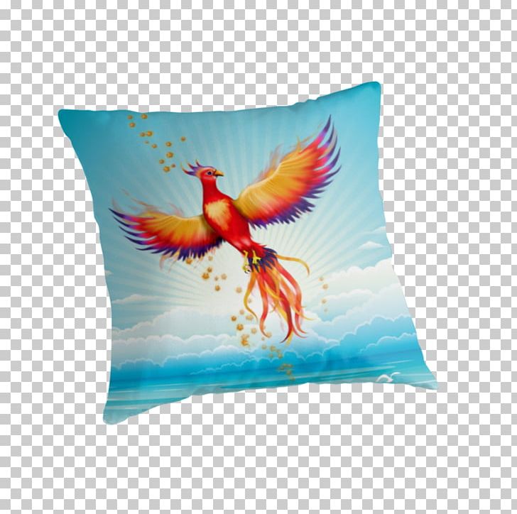 Throw Pillows Cushion Phoenix Tattoo PNG, Clipart, Beak, Cushion, Feather, Furniture, Phoenix Free PNG Download
