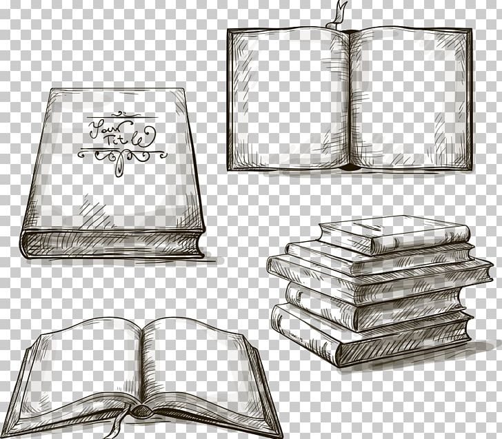 Drawing Book Illustration Sketch PNG, Clipart, Book, Books, Books Vector, Cartoon Books, Doodle Free PNG Download