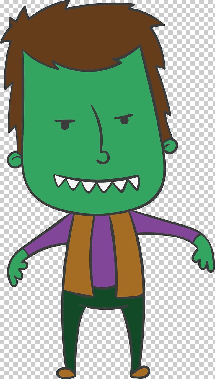 Halloween Vampire Euclidean PNG, Clipart, Boy, Cartoon, Encapsulated Postscript, Fictional Character, Green Apple Free PNG Download