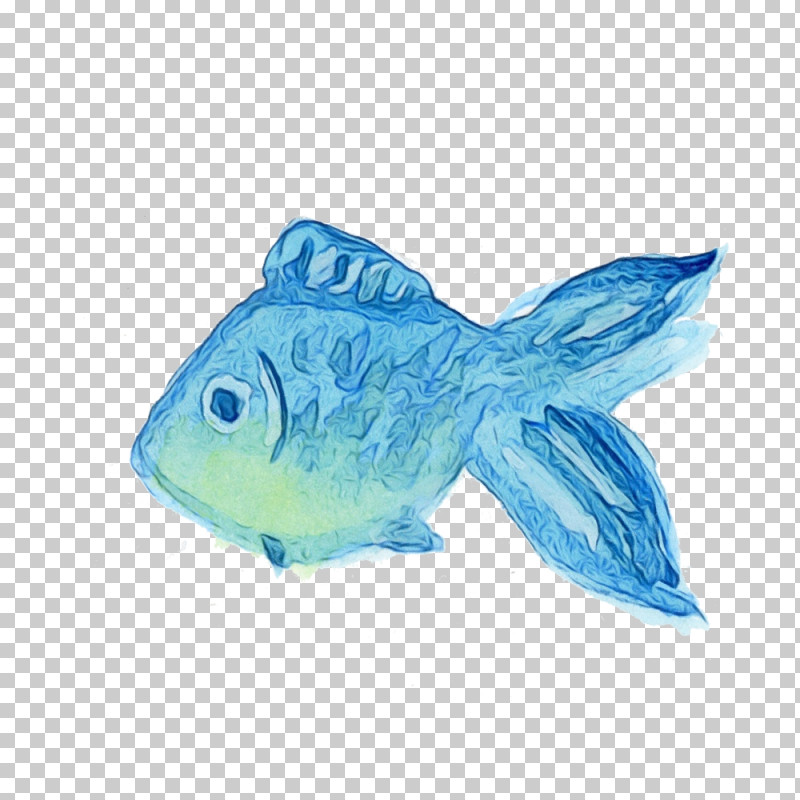 Fish Turquoise Fish Animal Figure PNG, Clipart, Animal Figure, Fish, Paint, Turquoise, Watercolor Free PNG Download