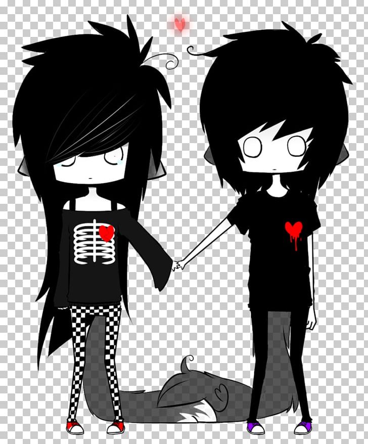 Author Illustration Rock Emo PNG, Clipart, Anime, Art, Author, Black, Black Hair Free PNG Download