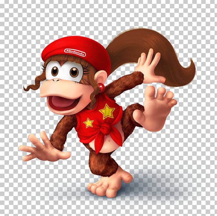 Donkey Kong Country 2: Diddy's Kong Quest Super Smash Bros. For Nintendo 3DS And Wii U Donkey Kong Country 3: Dixie Kong's Double Trouble! Super Smash Bros. Brawl PNG, Clipart, Dixie Kong, Donkey Kong, Figurine, Hand, Nintendo Free PNG Download