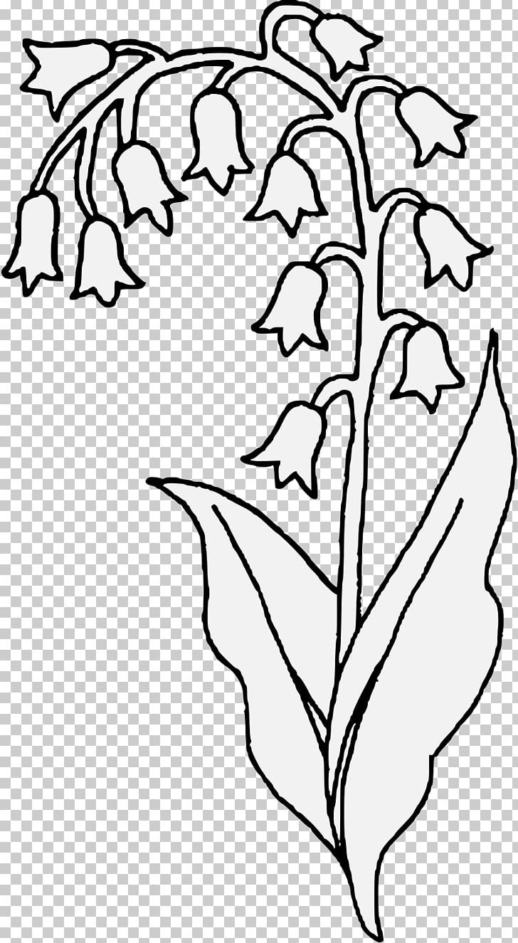 Lily Of The Valley Flower Drawing Plant Stem PNG, Clipart, Area, Art, Black, Black And White, Branch Free PNG Download