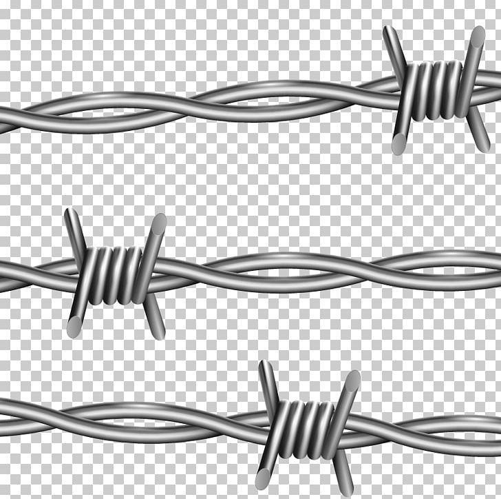 Barbed Wire Fence PNG, Clipart, Angle, Barbed Wire, Black And White, Collage, Desktop Wallpaper Free PNG Download