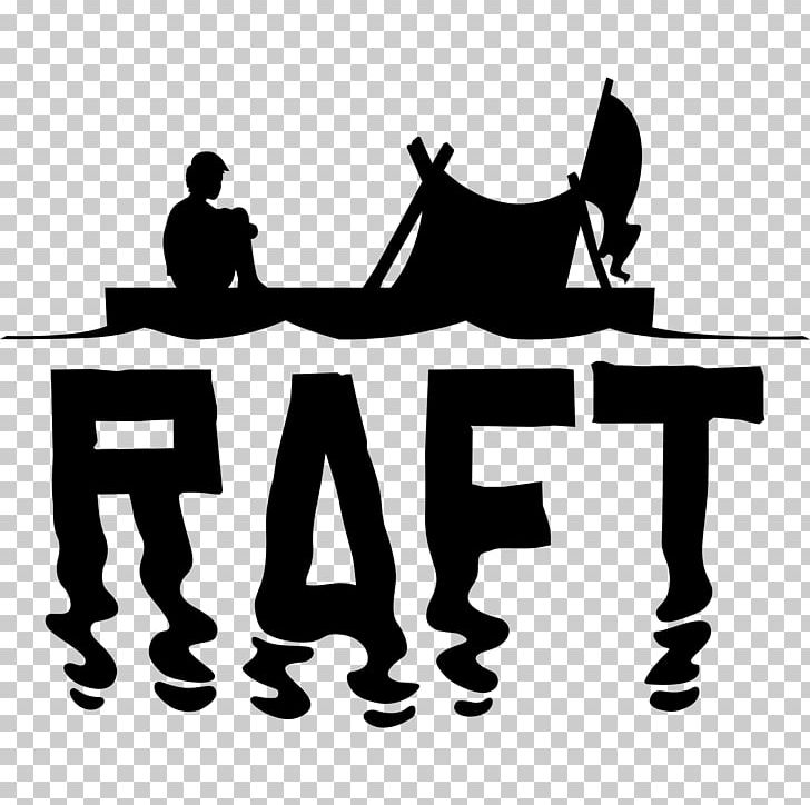 Logo Raft Game PNG, Clipart, Black, Black And White, Brand, Communication, Computer Icons Free PNG Download