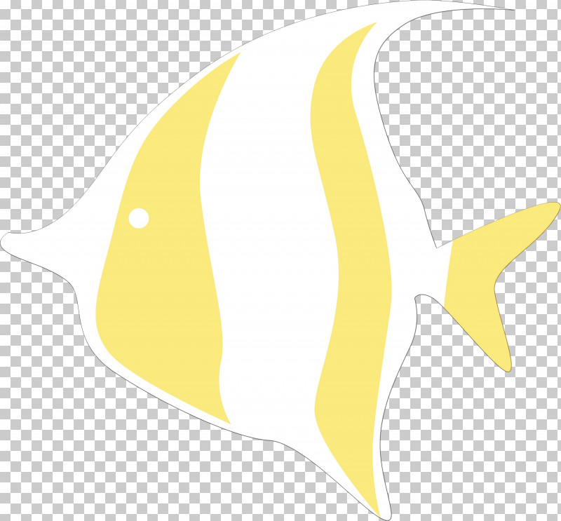 Angle Logo Yellow Line Fish PNG, Clipart, Angle, Beach, Biology, Fish, Holiday Free PNG Download