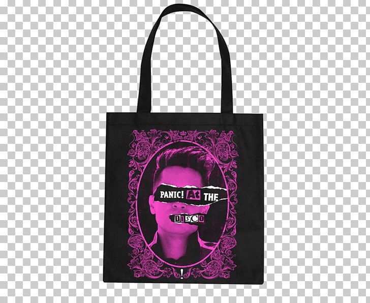 Panic! At The Disco Tote Bag Song PNG, Clipart, Bag, Bing, Brand, Brendon Urie, Fashion Accessory Free PNG Download