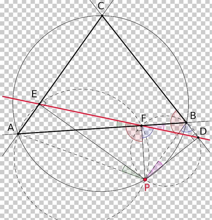 Point Simson Line Circle Fotpunkt Perpendicular PNG, Clipart, Angle, Area, Circle, Diagram, Dreiecksgeometrie Free PNG Download