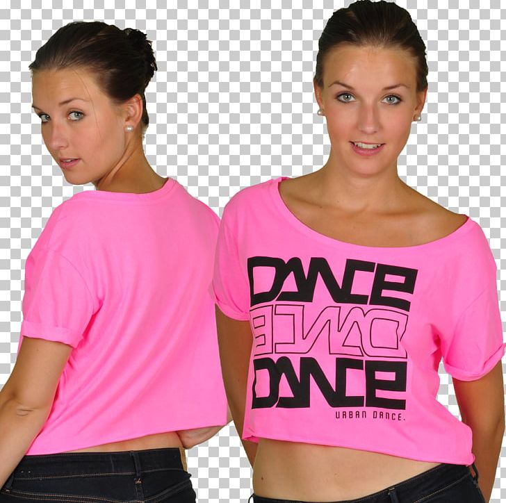 T-shirt Clothing Sleeve Shoulder Dance PNG, Clipart, Clothing, Dance, Joint, Magenta, Neck Free PNG Download