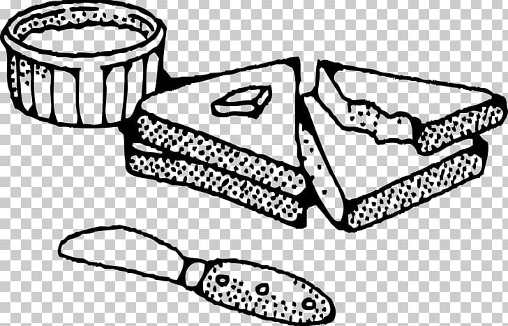 Peanut Butter And Jelly Sandwich Baguette Sliced Bread PNG, Clipart, Angle, Bakery, Black And White, Bread, Bread And Butter Free PNG Download