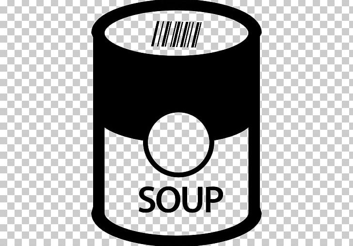 Campbell's Soup Cans Tomato Soup Tin Can Campbell Soup Company Beverage Can PNG, Clipart, Angle, Area, Beverage Can, Black, Black And White Free PNG Download