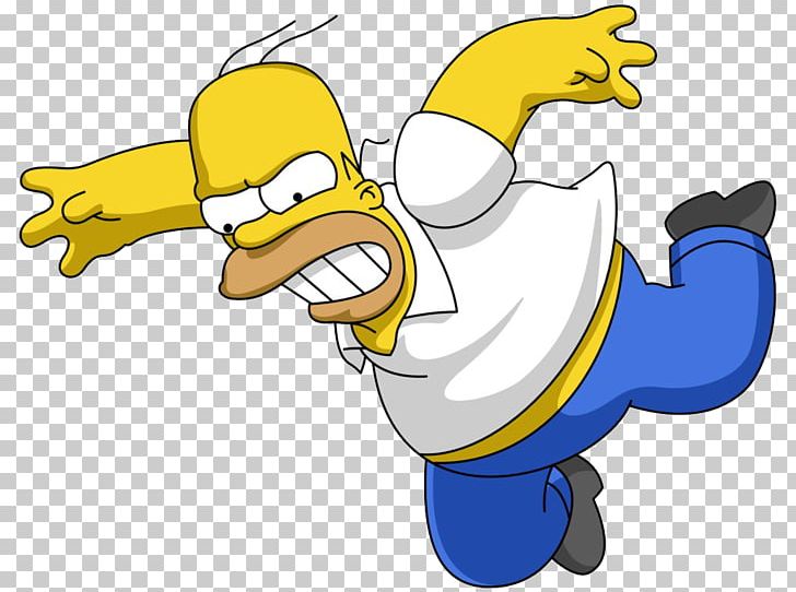 Homer Simpson Bart Simpson Lisa Simpson D'oh! PNG, Clipart, Animation, Bart Simpson, Beak, Bird, Cartoon Free PNG Download
