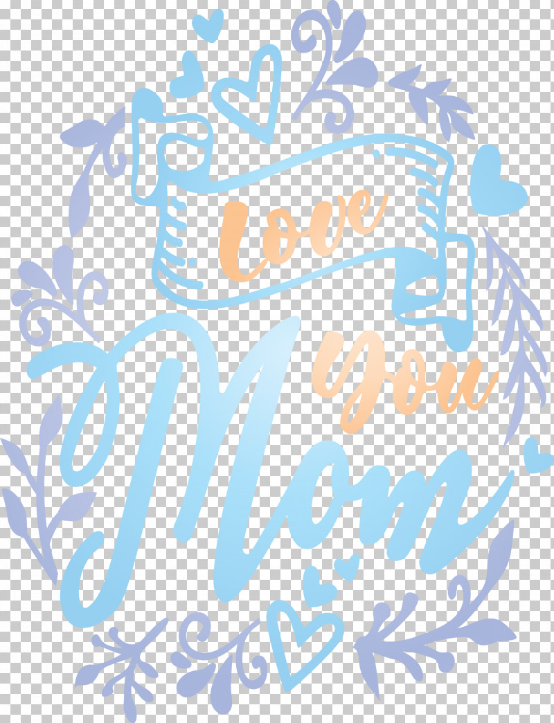 Mothers Day Love You Mom PNG, Clipart, Calligraphy, Love You Mom, Mothers Day, Text Free PNG Download