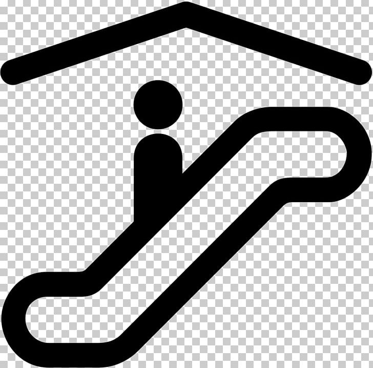 Escalator Sign Symbol Stairs PNG, Clipart, Area, Black And White, Brand, Building, Competence Free PNG Download