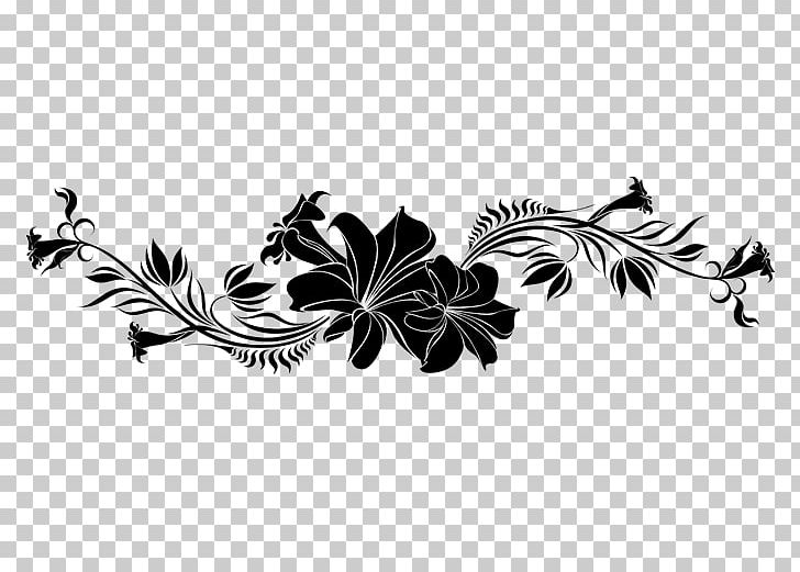 Wall Decal Flower Lilium Ornament PNG, Clipart, Black And White, Branch, Color, Decorative Arts, Drawing Free PNG Download