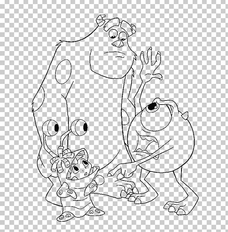 Coloring Book Colouring Pages James P. Sullivan Monsters PNG, Clipart, Arm, Black, Carnivoran, Cartoon, Child Free PNG Download