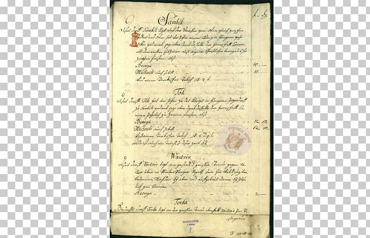 Document Deed Rákosmente 17th Century PNG, Clipart, 17th Century, Central Europe, Data, Deed, Document Free PNG Download