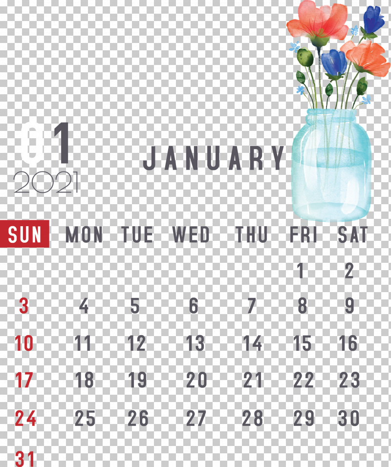 January 2021 Printable Calendar January Calendar PNG, Clipart, 2021 Calendar, Calendar System, Drinkware, Geometry, Htc Free PNG Download