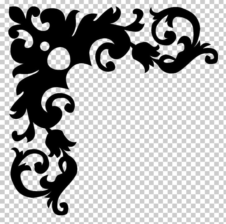 Floral Design PNG, Clipart, Art, Artwork, Black, Black And White, Document Free PNG Download