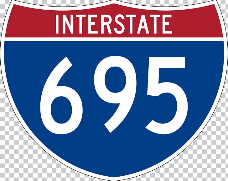 Interstate 695 Interstate 295 Interstate 95 US Interstate Highway System PNG, Clipart, Area, Banner, Blue, Brand, Circle Free PNG Download