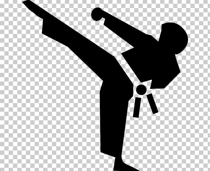 Martial Arts Karate Kick PNG, Clipart, Angle, Arm, Black And White, Blog, Clip Art Free PNG Download
