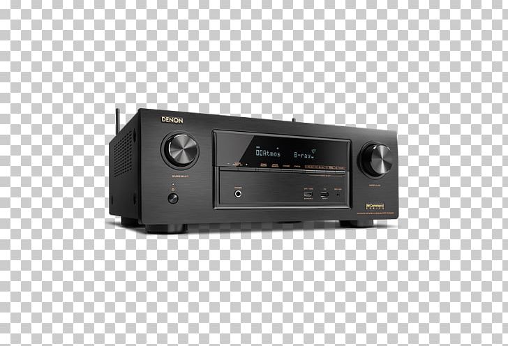Denon AV Receiver Dolby Atmos 4K Resolution Home Theater Systems PNG, Clipart, 2 Channel, 4k Resolution, Audio, Audio Equipment, Electronic Device Free PNG Download