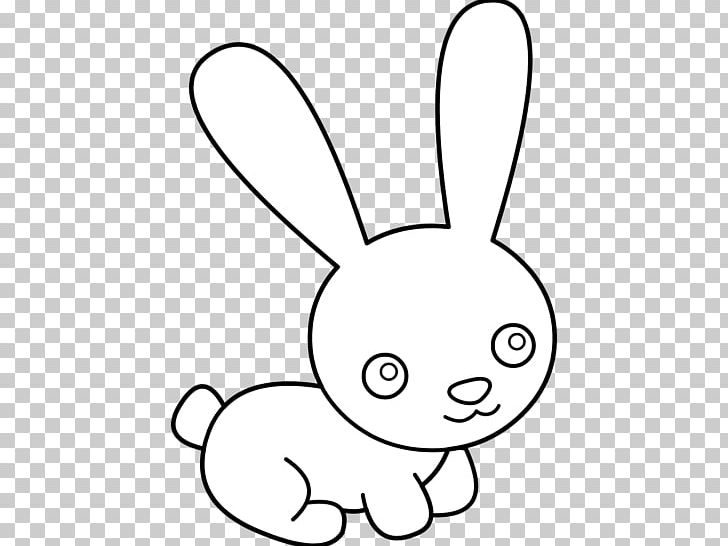 Easter Bunny Rabbit PNG, Clipart, Area, Black, Black And White, Color, Cuteness Free PNG Download