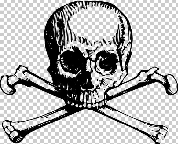 Skull And Bones Skull And Crossbones PNG, Clipart, Art, Artwork, Black And White, Bone, Death Free PNG Download