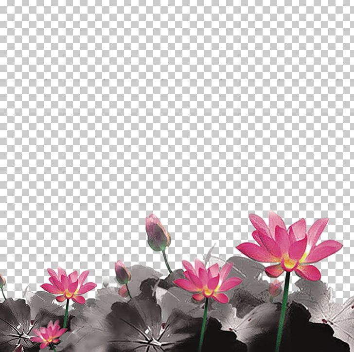 Ink Wash Painting PNG, Clipart, Designer, Flora, Floral Design, Floristry, Flower Free PNG Download