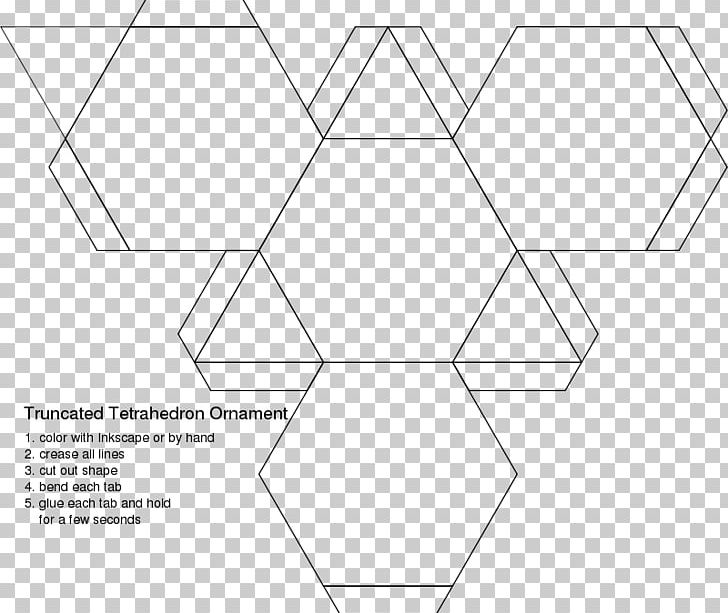 Truncated Tetrahedron Truncated Cube Truncation Truncated Cuboctahedron PNG, Clipart, Angle, Black, Dodecahedron, Icosahedron, Monochrome Free PNG Download