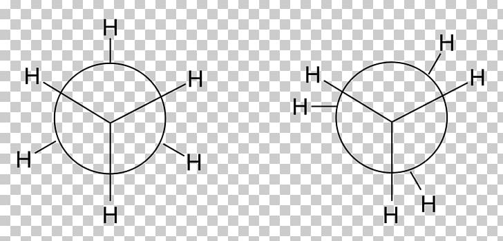 Gauche Effect Staggered Conformation Newman Projection Eclipsed Conformation Hyperconjugation PNG, Clipart, Angle, Anomeric Effect, Antibonding Molecular Orbital, Area, Black And White Free PNG Download