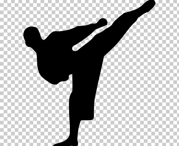 Martial Arts Karate Silhouette PNG, Clipart, Arm, Black And White, Budo, Combat, Finger Free PNG Download