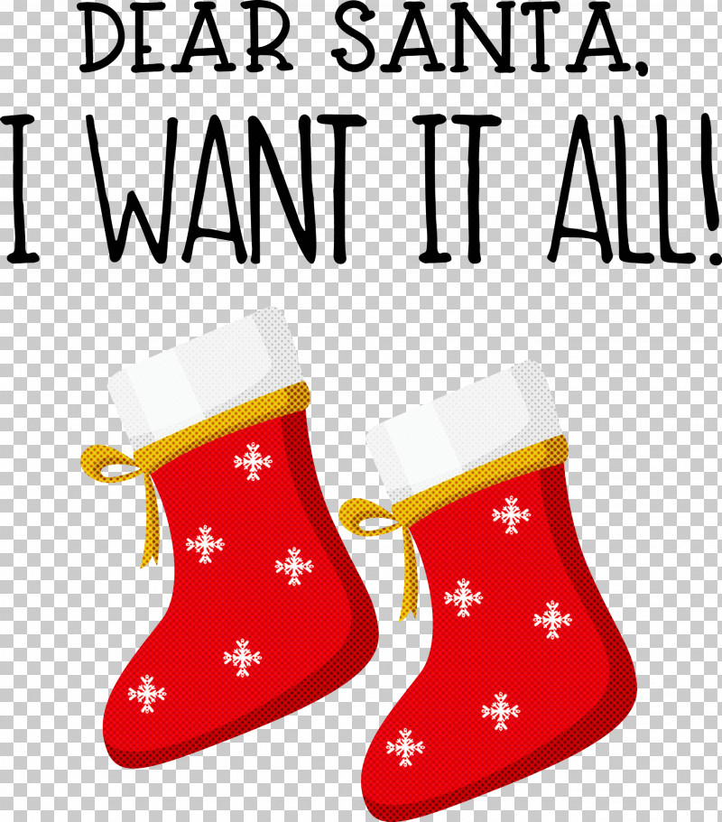 Dear Santa Christmas PNG, Clipart, Christmas, Christmas Day, Christmas Stocking, Dear Santa, Meter Free PNG Download