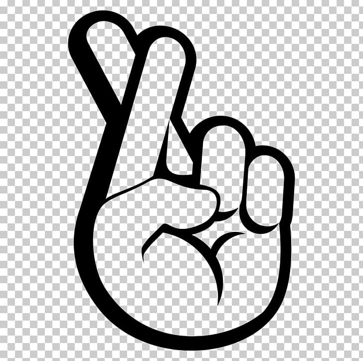 Thumb Crossed Fingers PNG, Clipart, 1 F, Area, Black, Black And White, Cavaler Cruciat Free PNG Download