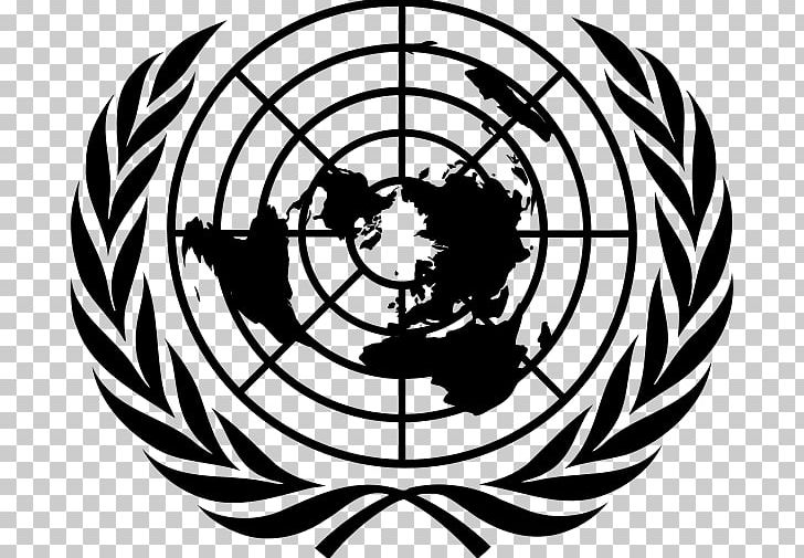 Flag Of The United Nations Organization Logo United Nations General Assembly PNG, Clipart, Ball, Black, Black And White, Circle, Drawing Free PNG Download