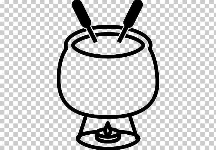 Fondue Cafe Computer Icons Frying Food PNG, Clipart, Artwork, Baking, Black And White, Cafe, Computer Icons Free PNG Download