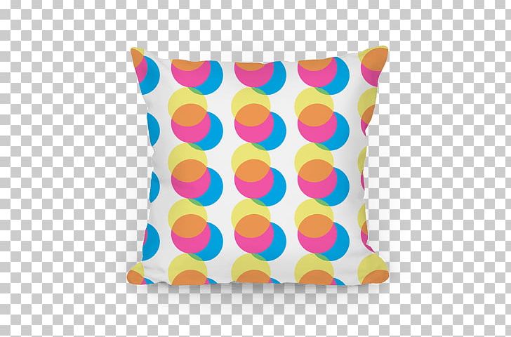 Throw Pillows Cushion PNG, Clipart, Cushion, Cyan, Dot Pattern, Furniture, Magenta Free PNG Download