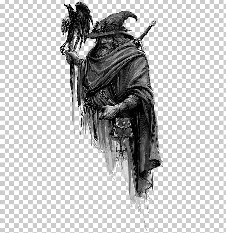 Warhammer Fantasy Battle Warhammer Fantasy Roleplay Magician Game PNG, Clipart, Black And White, Costume Design, Drawing, Fashion Illustration, Fictional Character Free PNG Download