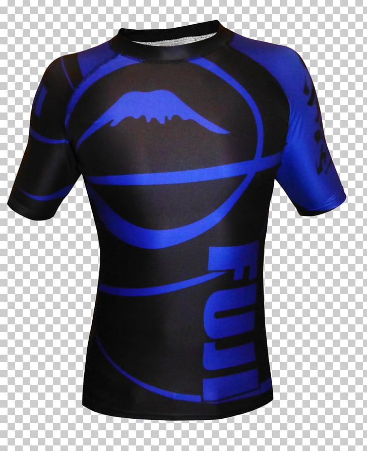 Rash Guard T-shirt Brazilian Jiu-jitsu Sleeve Sports PNG, Clipart, Active Shirt, Blue, Brazilian Jiujitsu, Clothing, Cobalt Blue Free PNG Download