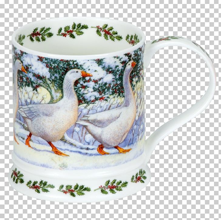 Mug Goose Dunoon Tableware Bird PNG, Clipart, American Robin, Animals, Bird, Bone China, Christmas Free PNG Download