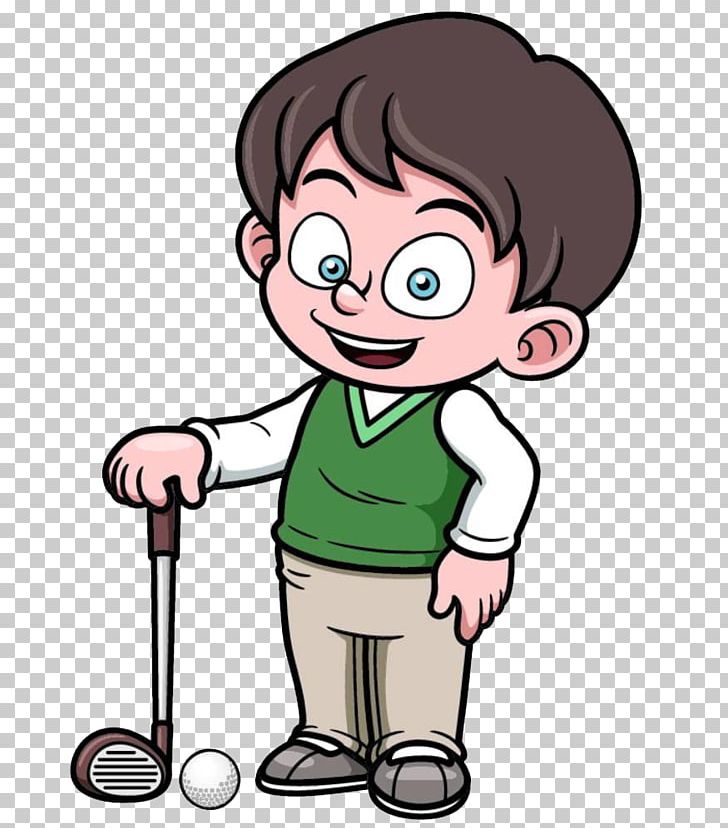 Golfer Cartoon PNG, Clipart, Boy, Business Man, Cheek, Child, Fictional Character Free PNG Download