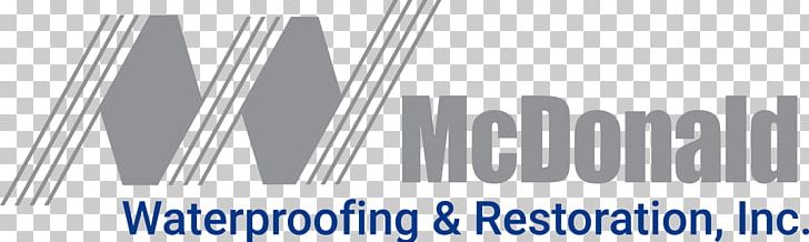 McDonald Waterproofing & Restoration Concrete Leveling Foundation PNG, Clipart, Angle, Blue, Brand, Civil, Company Free PNG Download