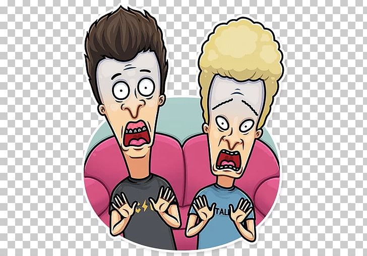 Beavis And Butt-Head Telegram Sticker PNG, Clipart, Arm, Art, Beavis, Boy, Cartoon Free PNG Download