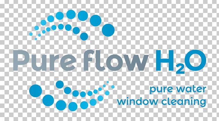 Logo Pure Flow H2O Cleaner Brand Window PNG, Clipart, Area, Blue, Brand, Circle, Cleaner Free PNG Download