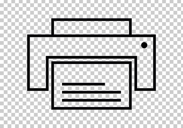Printer Computer Icons Printing PNG, Clipart, Angle, Area, Black, Black And White, Brand Free PNG Download